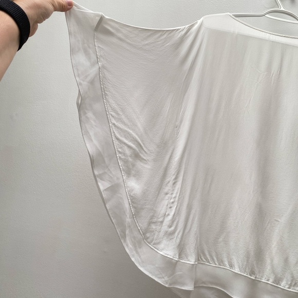 Zara - Batwing Y2K Satin Flowy Bohemian Top - Picture 4 of 5